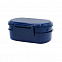 Ланчбокс (контейнер для еды) Grano, распродажа, синий с логотипом в Волгограде заказать по выгодной цене в кибермаркете AvroraStore