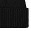 Шапка Hing, черная с логотипом в Волгограде заказать по выгодной цене в кибермаркете AvroraStore