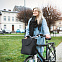 Сумка для велосипеда Cityride, черная с логотипом в Волгограде заказать по выгодной цене в кибермаркете AvroraStore