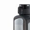 Квадратная вакуумная бутылка для воды, черный с логотипом в Волгограде заказать по выгодной цене в кибермаркете AvroraStore