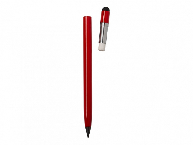 Вечный карандаш "Eternal" со стилусом и ластиком с логотипом в Волгограде заказать по выгодной цене в кибермаркете AvroraStore