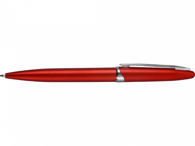 Ручка шариковая Империал, красный металлик с логотипом в Волгограде заказать по выгодной цене в кибермаркете AvroraStore