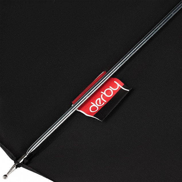Зонт-трость Hit Golf, черный с логотипом в Волгограде заказать по выгодной цене в кибермаркете AvroraStore