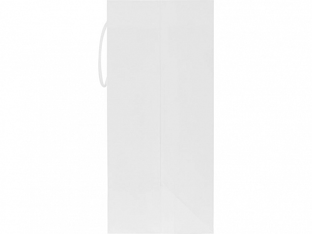 Пакет подарочный Imilit XL, белый с логотипом в Волгограде заказать по выгодной цене в кибермаркете AvroraStore