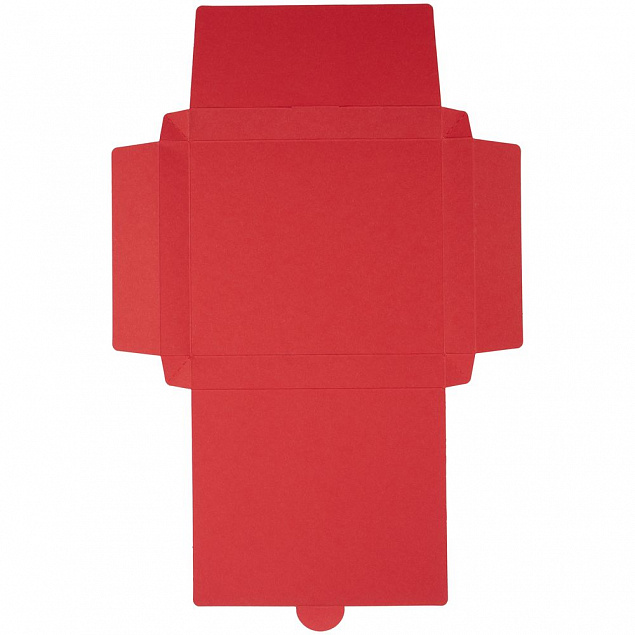 Коробка самосборная Flacky, красная с логотипом в Волгограде заказать по выгодной цене в кибермаркете AvroraStore