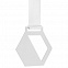 Медаль Steel Hexa, белая с логотипом в Волгограде заказать по выгодной цене в кибермаркете AvroraStore
