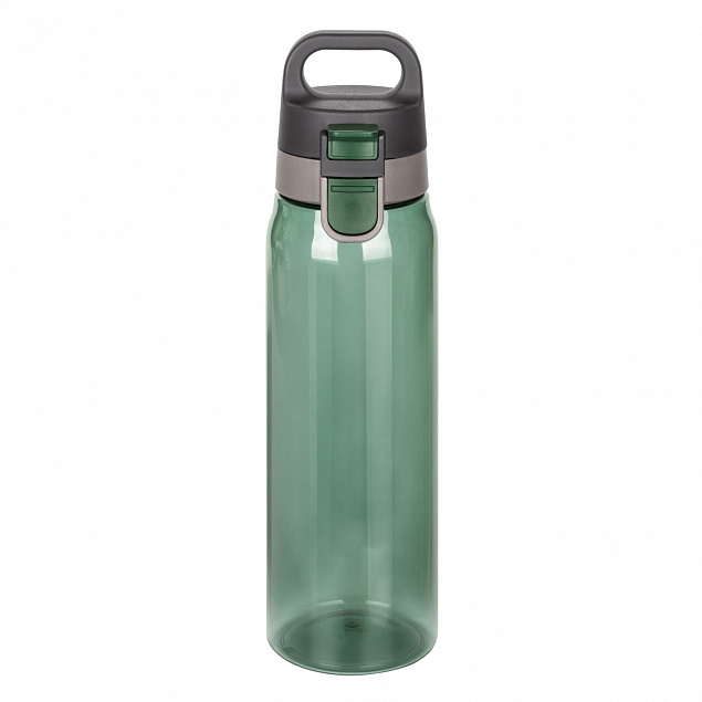 Бутылка для воды Aqua, зеленая (ТОЛЬКО ПОД ПОЛНУЮ ЗАПЕЧАТКУ) с логотипом в Волгограде заказать по выгодной цене в кибермаркете AvroraStore