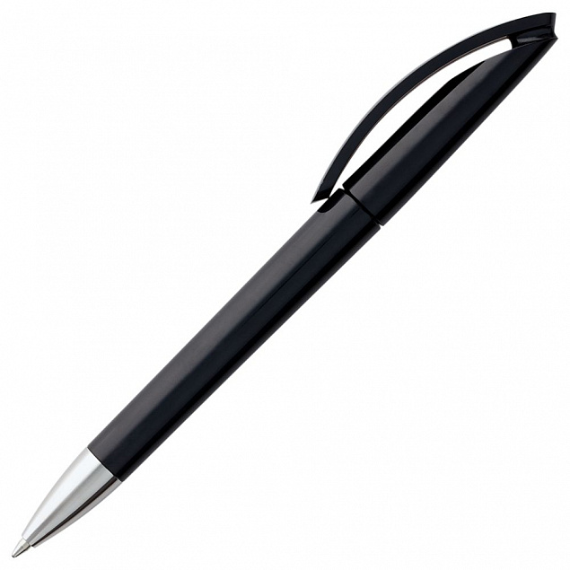 Ручка шариковая Prodir DS3.1 TPC, черная с логотипом в Волгограде заказать по выгодной цене в кибермаркете AvroraStore