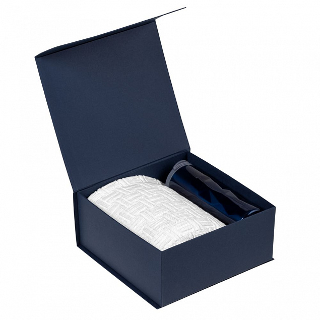 Коробка Amaze, синяя с логотипом в Волгограде заказать по выгодной цене в кибермаркете AvroraStore