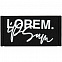 Лейбл из ПВХ Dzeta, S, черный с логотипом в Волгограде заказать по выгодной цене в кибермаркете AvroraStore