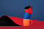Кружка Surprise Touch Black c покрытием софт-тач, синяя с логотипом в Волгограде заказать по выгодной цене в кибермаркете AvroraStore