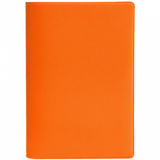 Обложка для паспорта Devon, оранжевая с логотипом в Волгограде заказать по выгодной цене в кибермаркете AvroraStore