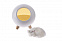 Беспроводная лампа-колонка Right Meow, белая с логотипом в Волгограде заказать по выгодной цене в кибермаркете AvroraStore