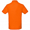 Рубашка поло мужская Inspire, оранжевая с логотипом в Волгограде заказать по выгодной цене в кибермаркете AvroraStore