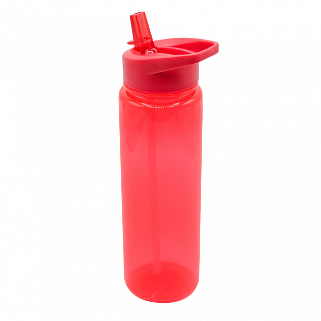 Пластиковая бутылка Jogger, красный с логотипом в Волгограде заказать по выгодной цене в кибермаркете AvroraStore