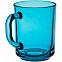 Кружка Enjoy, голубая с логотипом в Волгограде заказать по выгодной цене в кибермаркете AvroraStore