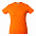 Футболка женская HEAVY LADY, оранжевая с логотипом в Волгограде заказать по выгодной цене в кибермаркете AvroraStore
