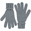 Перчатки Alpine, светло-серые с логотипом в Волгограде заказать по выгодной цене в кибермаркете AvroraStore