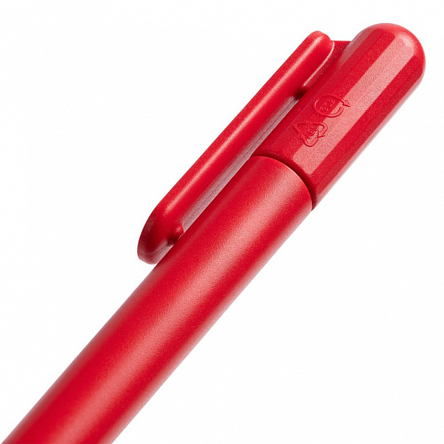Ручка шариковая Prodir DS6S TMM, красная с логотипом в Волгограде заказать по выгодной цене в кибермаркете AvroraStore