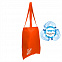 Сумка для покупок из нетканого материала, белая с логотипом в Волгограде заказать по выгодной цене в кибермаркете AvroraStore