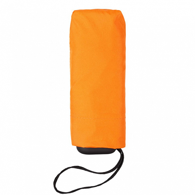 Зонт складной Five, оранжевый с логотипом в Волгограде заказать по выгодной цене в кибермаркете AvroraStore