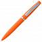 Ручка шариковая Bolt Soft Touch, оранжевая с логотипом в Волгограде заказать по выгодной цене в кибермаркете AvroraStore