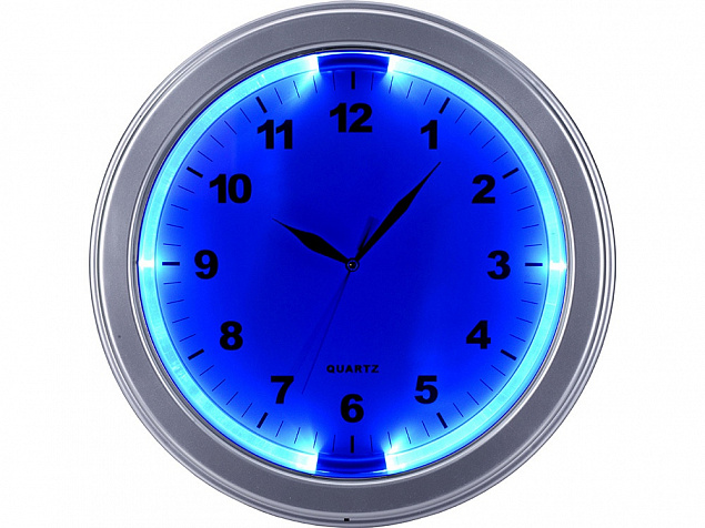 Часы настенные «Паламос» с логотипом в Волгограде заказать по выгодной цене в кибермаркете AvroraStore