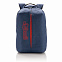 Рюкзак Smart, синий с логотипом в Волгограде заказать по выгодной цене в кибермаркете AvroraStore