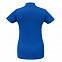 Рубашка поло женская ID.001 ярко-синяя с логотипом в Волгограде заказать по выгодной цене в кибермаркете AvroraStore