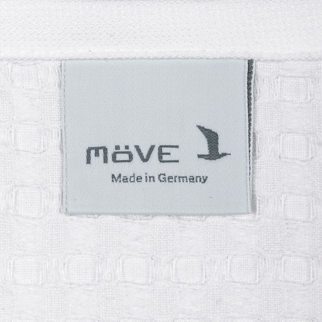 Полотенце вафельное Piquee, среднее, белое с логотипом в Волгограде заказать по выгодной цене в кибермаркете AvroraStore