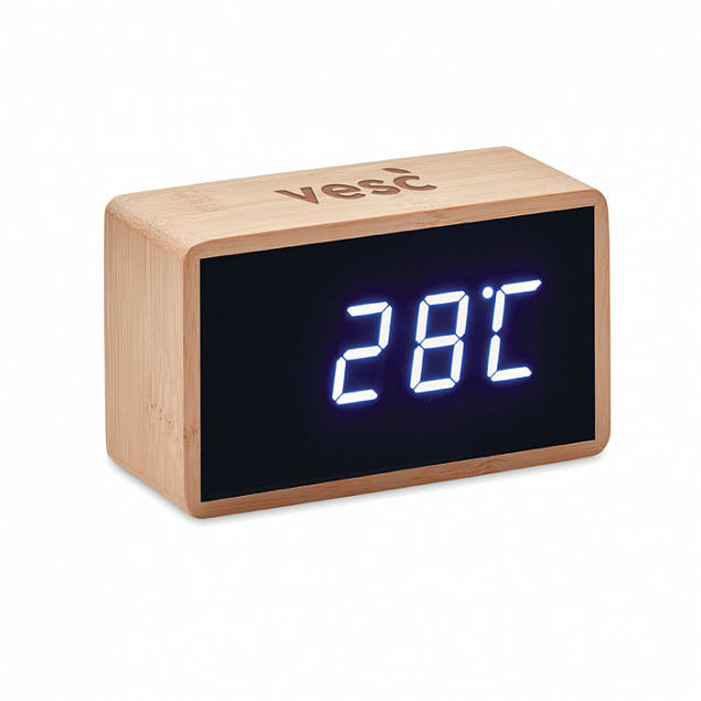 Часы из бамбука с логотипом в Волгограде заказать по выгодной цене в кибермаркете AvroraStore