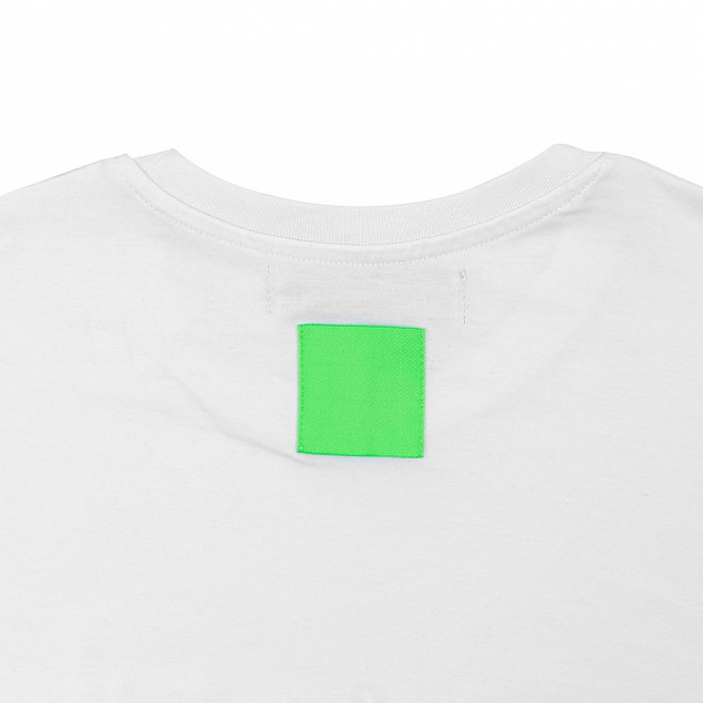 Лейбл тканевый Epsilon, L, зеленый неон с логотипом в Волгограде заказать по выгодной цене в кибермаркете AvroraStore