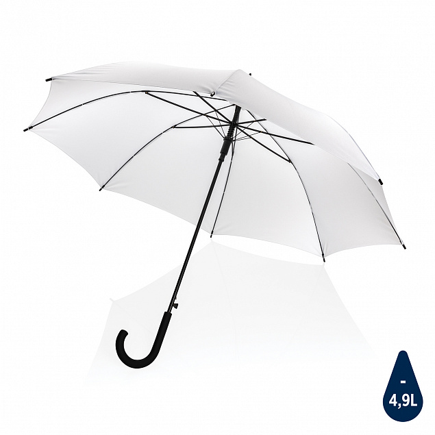 Автоматический зонт-трость Impact из RPET AWARE™, 23" с логотипом в Волгограде заказать по выгодной цене в кибермаркете AvroraStore