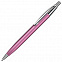 Ручка шариковая EPSILON,, розовый/хром, металл с логотипом в Волгограде заказать по выгодной цене в кибермаркете AvroraStore