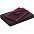 Набор Nice Twice Memory, черный с красным с логотипом в Волгограде заказать по выгодной цене в кибермаркете AvroraStore
