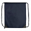 Рюкзак мешок с укреплёнными уголками BY DAY, темно-синий, 35*41 см, полиэстер 210D с логотипом в Волгограде заказать по выгодной цене в кибермаркете AvroraStore
