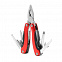 Многофункциональный инструмент Берлин - Красный PP с логотипом в Волгограде заказать по выгодной цене в кибермаркете AvroraStore