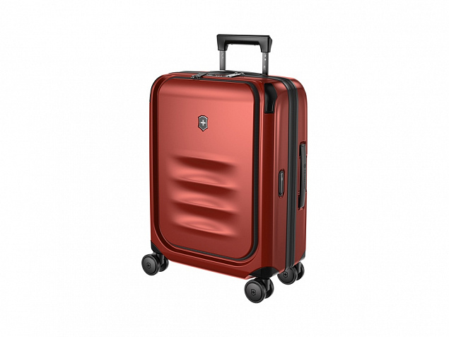 Чемодан VICTORINOX Spectra™ 3.0 Global Carry-On, красный, поликарбонат Sorplas™, 40x20x55 см, 39 л с логотипом в Волгограде заказать по выгодной цене в кибермаркете AvroraStore