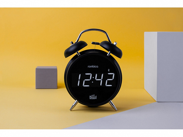 Настольные часы с колонкой «Cosmo» с логотипом в Волгограде заказать по выгодной цене в кибермаркете AvroraStore