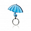 Брелок Rainy, синий с логотипом в Волгограде заказать по выгодной цене в кибермаркете AvroraStore