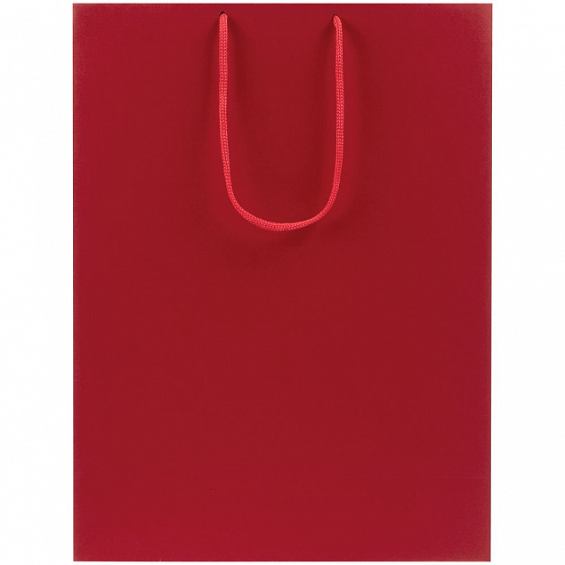 Пакет бумажный Porta XL, красный с логотипом в Волгограде заказать по выгодной цене в кибермаркете AvroraStore