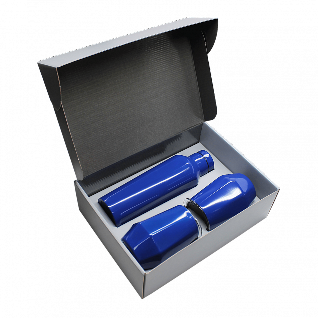 Набор Edge Box E2 grey (синий) с логотипом в Волгограде заказать по выгодной цене в кибермаркете AvroraStore