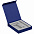 Коробка Latern для аккумулятора 5000 мАч и ручки, синяя с логотипом в Волгограде заказать по выгодной цене в кибермаркете AvroraStore