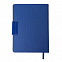 Ежедневник недатированный Mod, А5, синий, кремовый блок с логотипом в Волгограде заказать по выгодной цене в кибермаркете AvroraStore