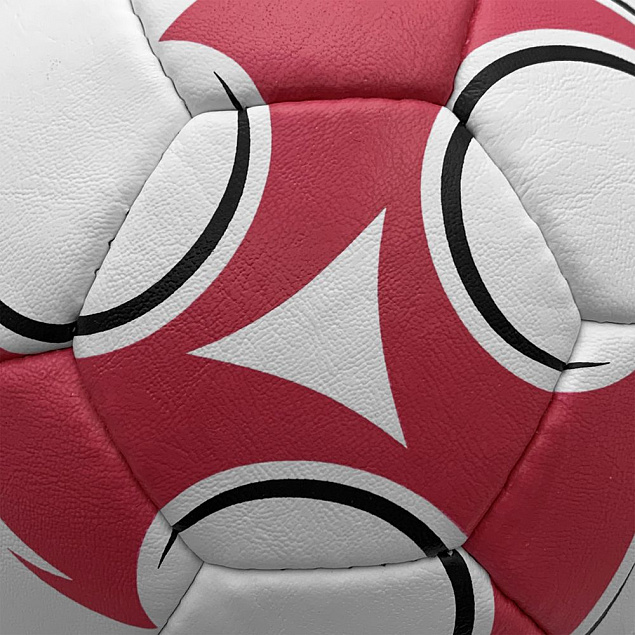 Футбольный мяч Arrow, красный с логотипом в Волгограде заказать по выгодной цене в кибермаркете AvroraStore