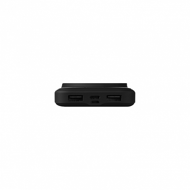 Внешний беспроводной аккумулятор, Ultra Wireless Magnetic, 10000 mah, черный с логотипом в Волгограде заказать по выгодной цене в кибермаркете AvroraStore