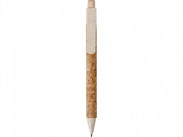 Ручка из пробки и переработанной пшеницы шариковая «Mira» с логотипом в Волгограде заказать по выгодной цене в кибермаркете AvroraStore