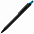 Ручка шариковая Chromatic, черная с синим с логотипом в Волгограде заказать по выгодной цене в кибермаркете AvroraStore
