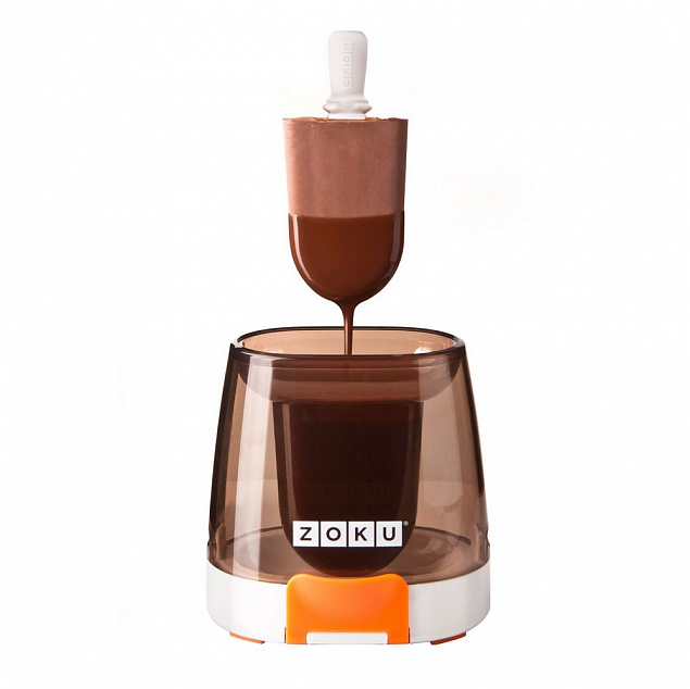 Набор для глазурования мороженого Chocolate Station, коричневый с логотипом в Волгограде заказать по выгодной цене в кибермаркете AvroraStore