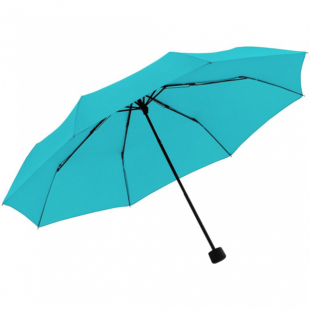 Зонт складной Trend Mini, серый с логотипом в Волгограде заказать по выгодной цене в кибермаркете AvroraStore